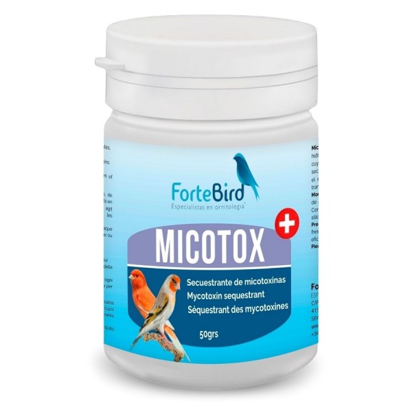 Micotox de ForteBird (secuestrante de Micotoxinas) Micotox de ForteBird (secuestrante de Micotoxinas)