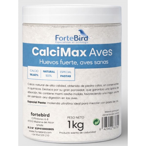 CalciMax Aves (suplemento mineral de calcio de alta pureza)