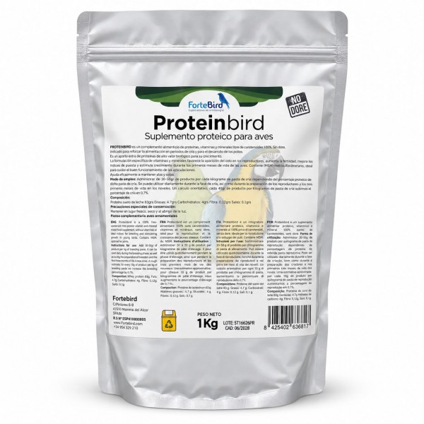 ProteinBird (Proteinas facilmente digerible para nuestras aves) NO DORÉ