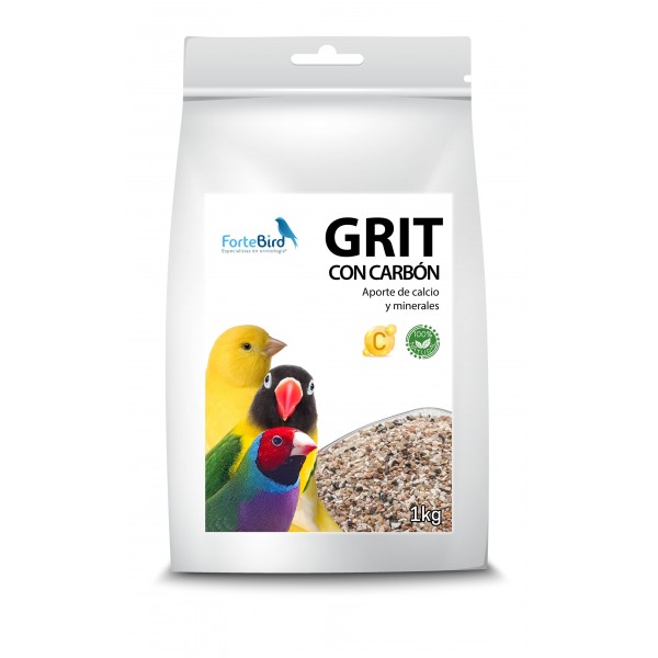 Grit con Carbón Fortebird 1Kg Grit con Carbón Fortebird 1Kg