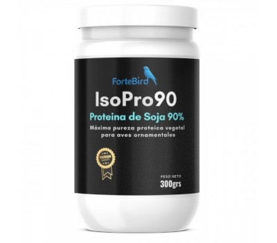 Fortebird IsoPro 90 300 grs– Proteína de Soja 90% - NO DORÉ