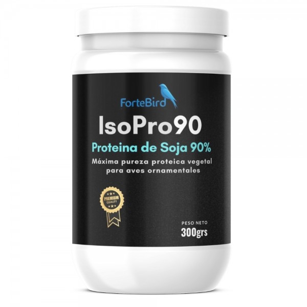 Fortebird IsoPro 90 300 grs– Proteína de Soja 90% - NO DORÉ