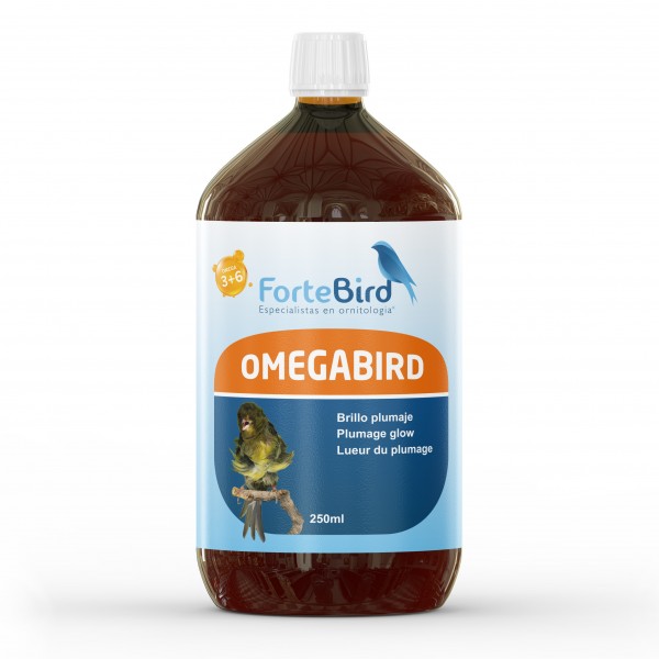 OmegaBird | Aceite de Muda aves OmegaBird | Aceite de Muda aves